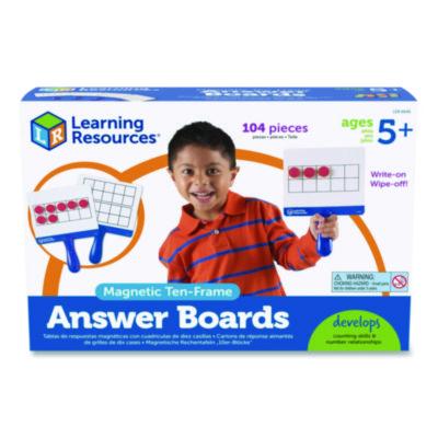 Learning Resources® Magnetic Ten-Frame Answer Boards