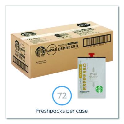 Starbucks Flavia Coffee Freshpacks, Blonde Espresso, 0.25 Oz Freshpack, 72/carton (SBKMDR00219) SBKMDR00219