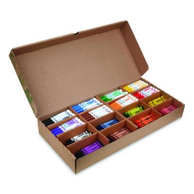 Crayola Crayon And Ultra-Clean Washable Marker Classpack, 8 Colors, 128 Each Crayons/markers, 256/box (CYO523348) CYO523348