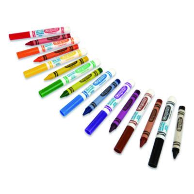 Crayola Crayon And Ultra-Clean Washable Marker Classpack, 8 Colors, 128 Each Crayons/markers, 256/box (CYO523348) CYO523348