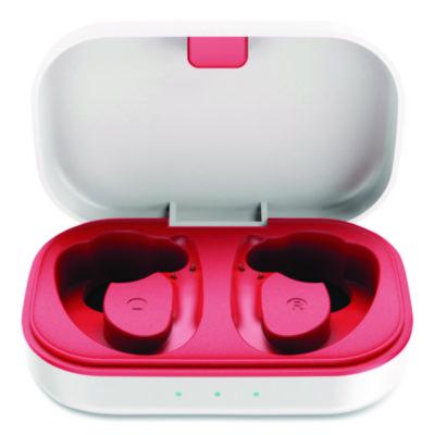 ByTech Bluetooth Sports Earbuds, White (BTHBCAUBE119WT) BTHBCAUBE119WT