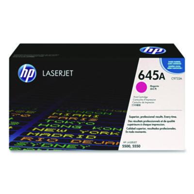HP 645A, (C9733A) Magenta Original LaserJet Toner Cartridge HEWC9733A