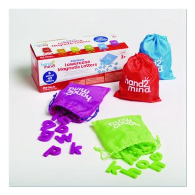 hand2mind® Rainbow Lowercase Magnetic Letters