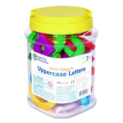 Learning Resources® Jumbo Uppercase Magnetic Letters