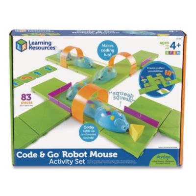 Learning Resources® Code & Go Robot Mouse Activity Set