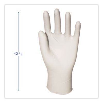 Boardwalk General-Purpose Latex Gloves, Natural, Large, Powder-Free, 4.4 mil, 1,000/Carton (BWK345LCT) BWK345LCT