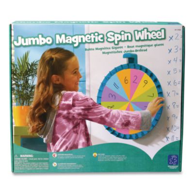 Educational Insights® Jumbo Magnetic Spin Wheel