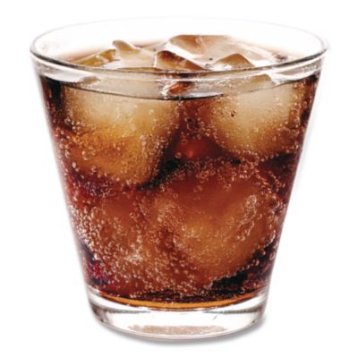 WNA Comet Plastic Tumbler, 5 oz, Clear, Squat, 50/Pack, 20 Packs/Carton (T5S) WNAT5S