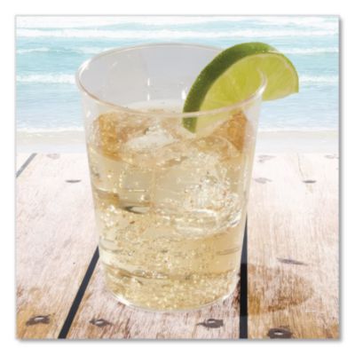 WNA Comet Plastic Tumbler, 8 oz, Clear, Tall, 25/Pack, 20 Packs/Carton (T8T) WNAT8T