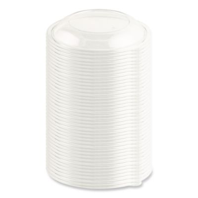 Anchor Packaging Crystal Classics Lid, 8.5" Diameter x 1.14" h, Clear, Plastic, 300/Carton (ANZ4308425) ANZ4308425