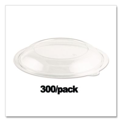 Anchor Packaging Crystal Classics Lid, 8.5" Diameter x 1.14" h, Clear, Plastic, 300/Carton (ANZ4308425) ANZ4308425