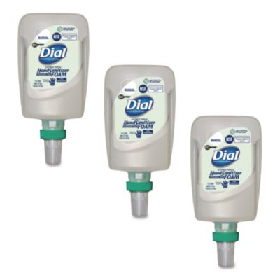 Dial® Professional Antibacterial Foaming Hand Sanitizer Refill for FIT X2 Manual Dispenser