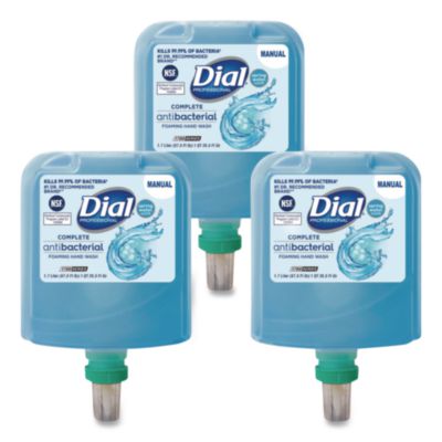 Dial® Professional Antibacterial Foaming Hand Wash Refill for Dial 1700 V Dispenser