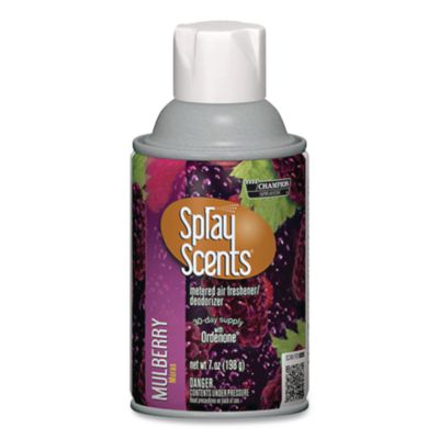 Chase Products Champion Sprayon SPRAYScents Metered Air Freshener Refill, Mulberry, 7 oz Aerosol Spray, 12/Carton (CHP5169) CHP5169