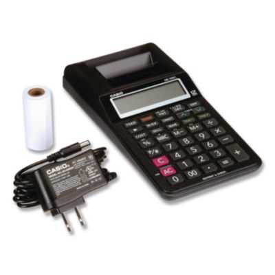 Casio Hr-10rc Handheld Portable Printing Calculator, Black Print, 1.6 Lines/sec (CSOHR10RC) CSOHR10RC