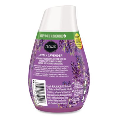 Renuzit Adjustables Air Freshener, Lovely Lavender, 7 Oz Cone, 12/carton (AMY43133CT) AMY43133CT