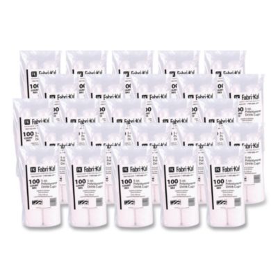 Fabri-Kal RK Ribbed Cold Drink Cups, 5 oz, Clear, 100/Bag, 25 Bags/Carton (RK5) FABRK5