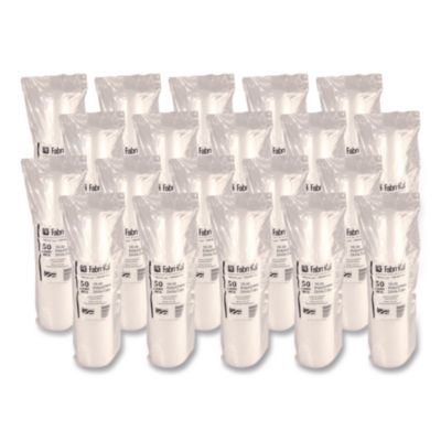 Fabri-Kal RK Ribbed Cold Drink Cups, 16 oz, Translucent, 50/Sleeve, 20 Sleeves/Carton (RK16) FABRK16
