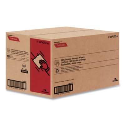 Cascades PRO Tuff-Job S400 Drc Wipers, Medium, 12 X 13, White, 60/pack, 18 Pack/carton (CSDW420) CSDW420