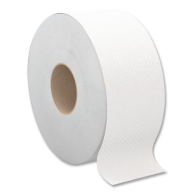 Cascades PRO Select Jumbo Bath Tissue, Septic-Safe, 1-Ply, White, 3.3" x 2,000 ft, 12 Rolls/Carton (CSDB212) CSDB212