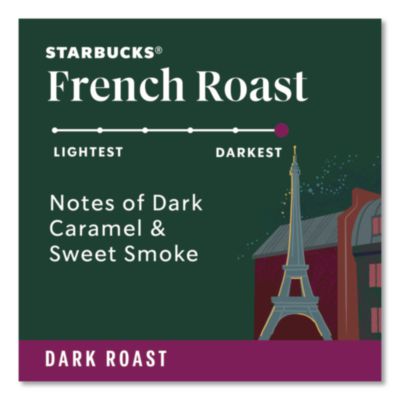 Starbucks French Roast K-Cups, 24/box (SBK011111158) SBK011111158