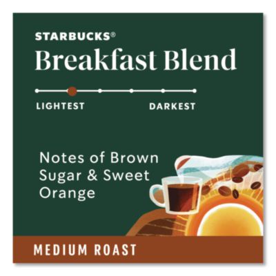 Starbucks Breakfast Blend K-Cups, 24/box (SBK011111157) SBK011111157