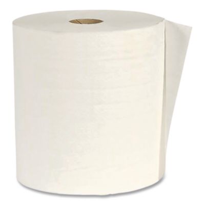 Eco Green Recycled Hardwound Paper Towels, 1-Ply, 7.87" x 900 ft, White, 6 Rolls/Carton (WL9012) APAWL9012