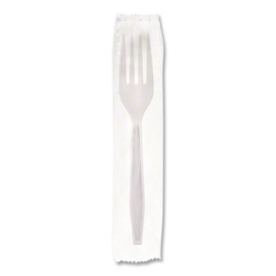 Berkley Square Elegant Dinnerware Heavyweight Cutlery Assortment, Heavyweight, (120) Forks/(80) Spoons/(40) Knives, Plastic, White, 240/Box (BSQ90191) BSQ90191