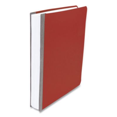 ACCO Presstex Report Cover With Tyvek Reinforced Hinge, Two-Piece Prong Fastener, 3" Capacity, 8.5 X 11, Red/red (ACC25078) ACC25078