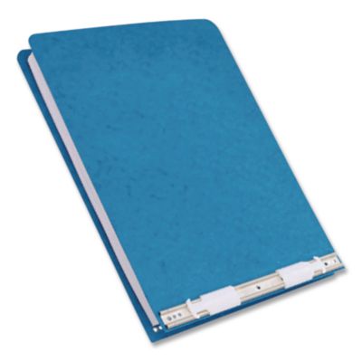 ACCO Presstex Covers With Storage Hooks, 2 Posts, 6" Capacity, 11 X 8.5, Light Blue (ACC54052) ACC54052