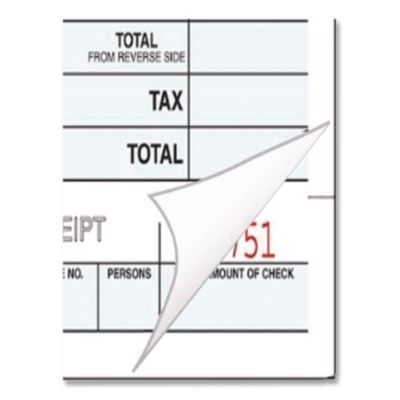 Adams Guest Check Unit Set, Two-Part Carbonless, 6.75 x 4.25, 50 Forms/Pad, 5 Pads/Pack (ABF947SWC) ABF947SWC