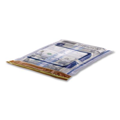TripLOK Deposit Bag, Plastic, 20 X 20, Clear, 250/carton (CNK585064) CNK585064