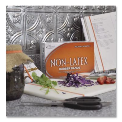 Alliance Non-Latex Rubber Bands, Size 33, 0.04" Gauge, Orange, 1 Lb Box, 720/box (ALL37336) ALL37336