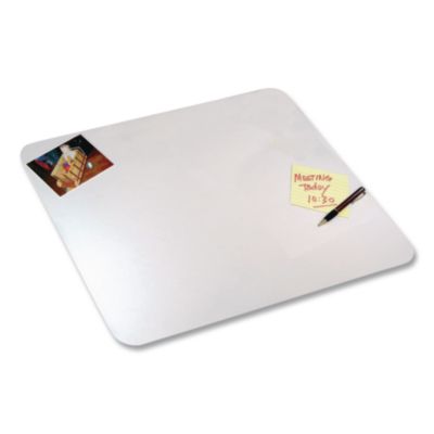 Artistic Eco-Clear Desk Pad with Antimicrobial Protection, 17 x 22, Clear (AOP7030) AOP7030