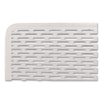 Artistic Urban Collection Punched Metal Business Card Holder, Holds 50 2 X 3.5 Cards, Perforated Steel, White (AOPART20001WH) AOPART20001WH