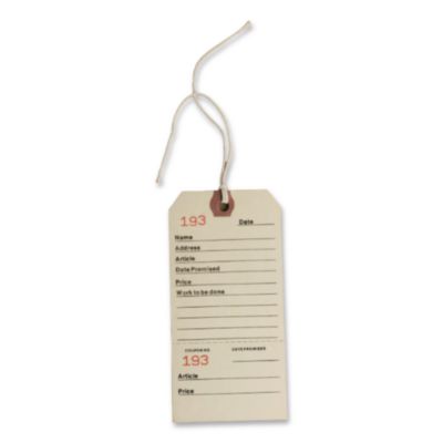 Avery Repair Tags, 5.25 x 2.63, Manila, 500/Box (AVE15030) AVE15030