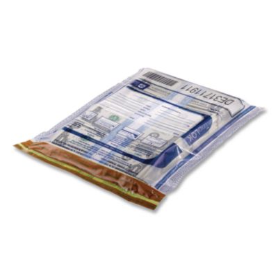 TripLOK Deposit Bag, Plastic, 19 X 23, Clear, 250/carton (CNK585056) CNK585056