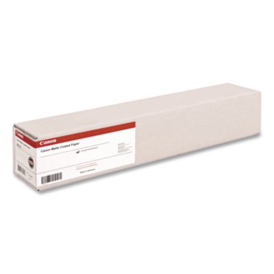 Canon Satin Photographic Paper Roll, 3" Core, 10 Mil, 24" X 100 Ft, Satin White (CNM2047V145) CNM2047V145