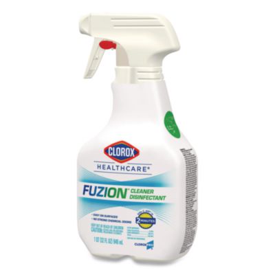 Clorox Healthcare Fuzion Cleaner Disinfectant, Unscented, 32 Oz Spray Bottle, 9/carton (CLO31478) CLO31478