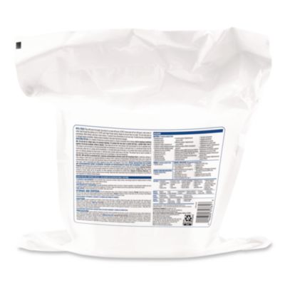 Clorox Healthcare VersaSure Cleaner Disinfectant Wipes, 1-Ply, 12 x 12, Fragranced, White, 110/Pouch (CLO31761EA) CLO31761EA