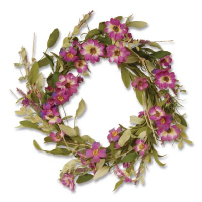 National Tree Company® Garden Accents Purple Daisy Wreath