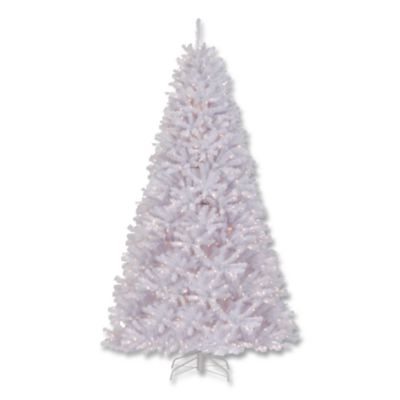 National Tree Company® Pre-Lit North Valley Spruce White Tree