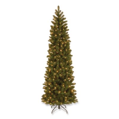 National Tree Company® Pre-Lit Downswept Douglas Fir Pencil Slim Tree