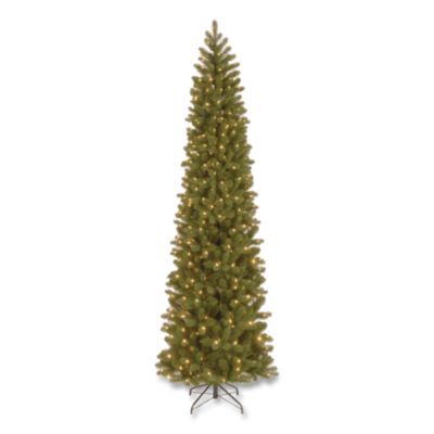 National Tree Company® Pre-Lit Downswept Douglas Fir Pencil Slim Tree