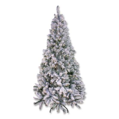 National Tree Company® Pre-Lit Snowy Mixed Pine Tree