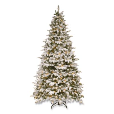 National Tree Company® Pre-Lit Snowy Everest Fir
