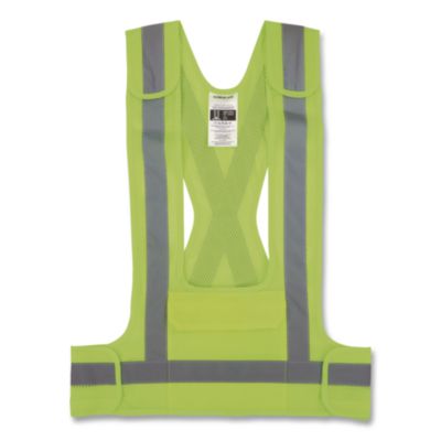 ergodyne® GloWear® 8142BA Type O Class 1 Breakaway Hi-Vis Safety Vest