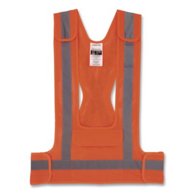 ergodyne® GloWear® 8142BA Type O Class 1 Breakaway Hi-Vis Safety Vest