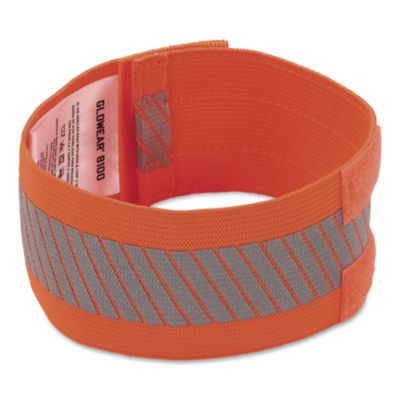 ergodyne® GloWear 8100 Hi-Vis Arm/Leg Band with Hook & Loop