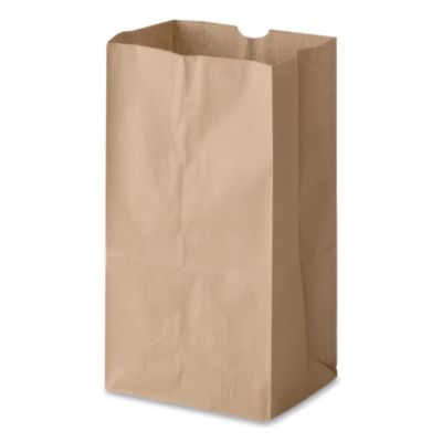 General Grocery Paper Bags, #8 Size, 6" x 3.88" x 12.5", Natural, 2,000/Bundle (BAGGK8) BAGGK8